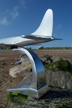 Vintage Douglas DC3 Airplane Model: 1930s Aluminium