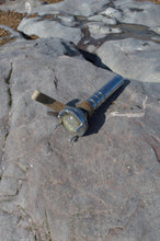 Brass Siebe Gorman diver torch AP 4456 – close-up of lens ring