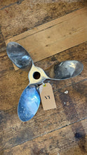 Vintage Polished Stainless Steel 3-Blade Boat Propellor