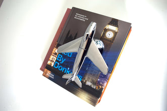 Vintage Dunhill Sabre JET Aeroplane Lighter - Table Lighter - Chrome