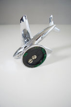 Vintage Dunhill Sabre JET Aeroplane Lighter - Table Lighter - Chrome